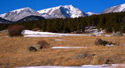 Rocky Mountains view